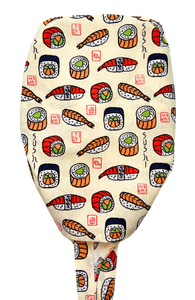 Sushi Men's Scrub Cap