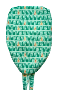Christmas Trees Men's Scrub Cap