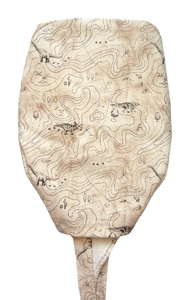 Dinosaur Geography Men's Scrub Cap