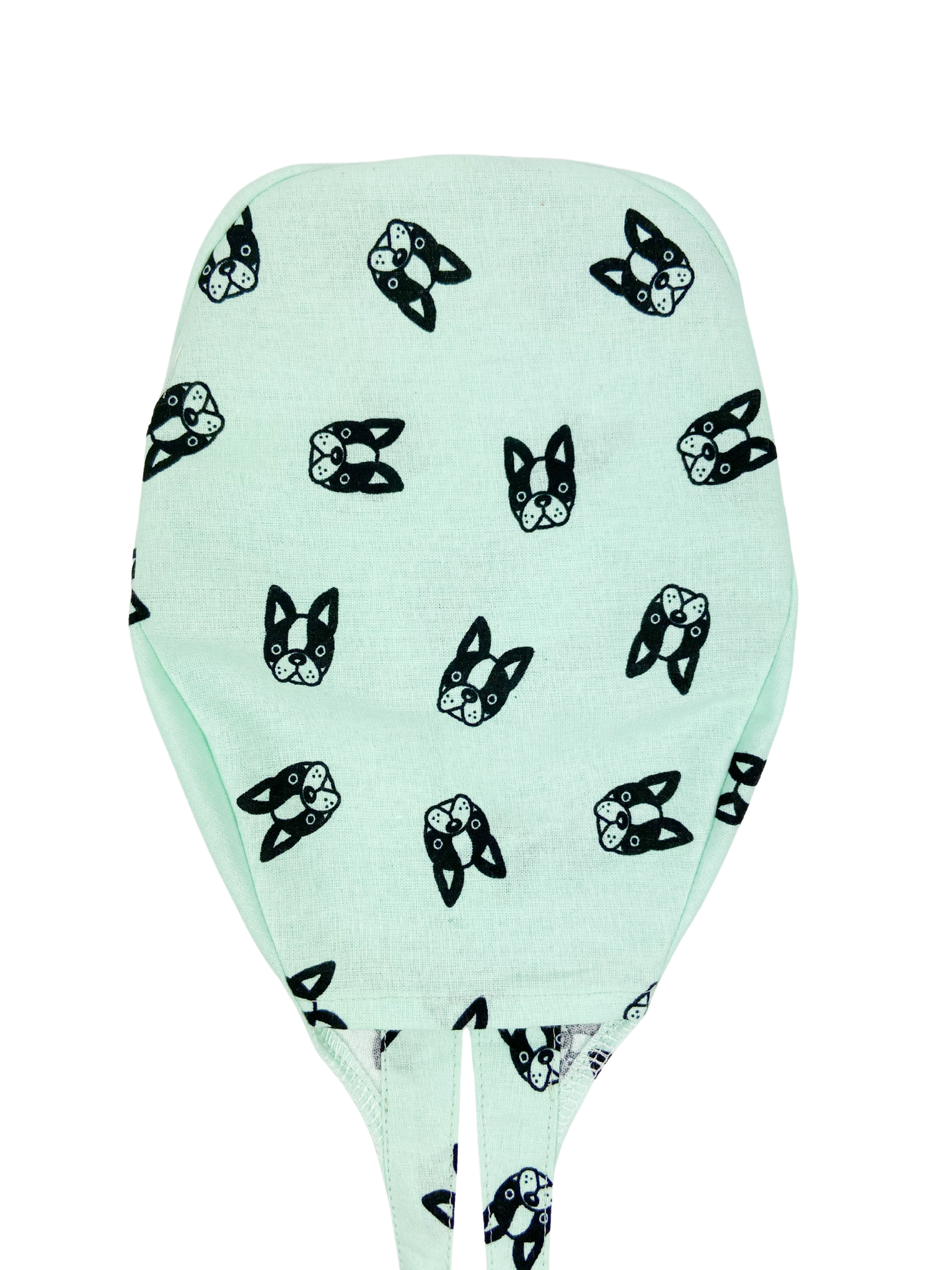 Frenchies on Mint Men's Scrub Cap