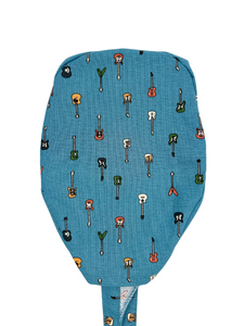 Guitars Men's Scrub Cap