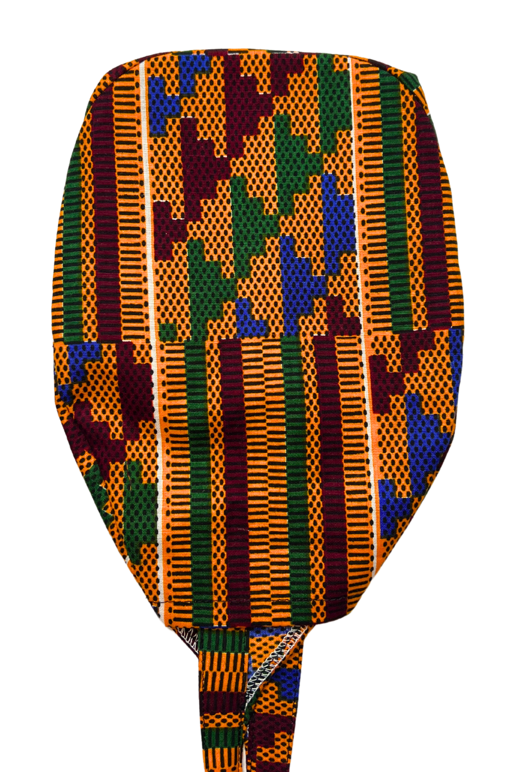 African Print 4 Men's Scrub Cap